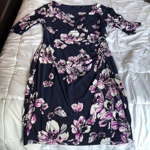 Ralph Lauren Half Sleeve Formal Dress